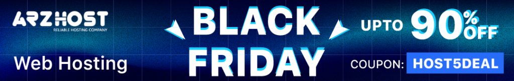 black friday web hosting